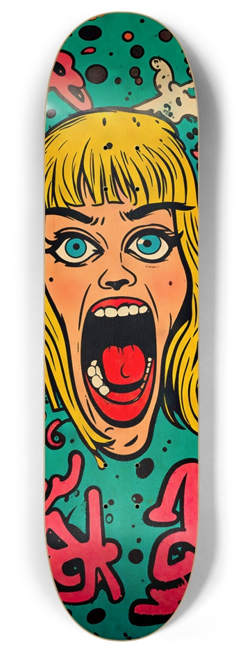 JAPAN X TOTALLY TAYLOR SCREAMER DECK 04 ALL NATURAL 8 Inch Skateboard Deck