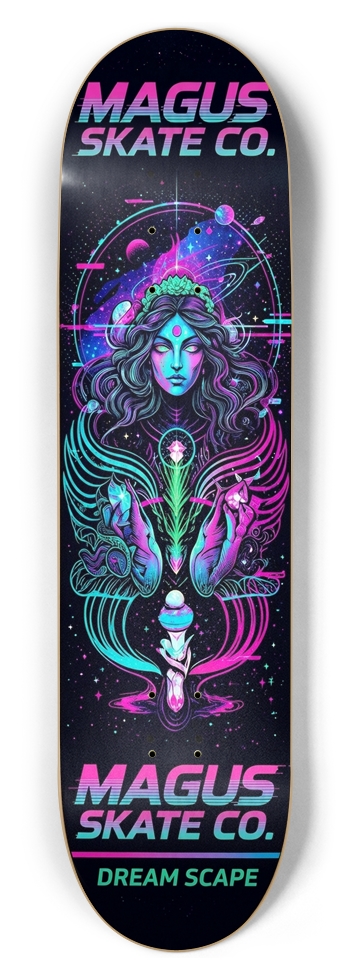 Magus Skate Co "Dream Scape" 8-1/2 Skateboard Deck