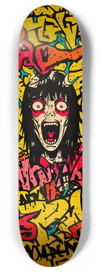 JAPAN X SCREAMER DECK 03 ALL NATURAL 8 Inch Skateboard Deck
