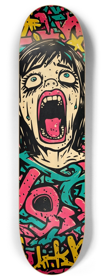 JAPAN X SCREAMER DECK 01 ALL NATURAL 8 Inch Skateboard Deck