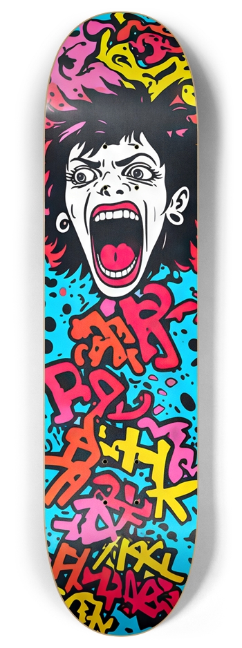 JAPAN X CLUSTERFUCK DECK 01 ALL NATURAL 8 Inch Skateboard Deck
