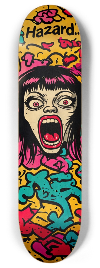 JAPAN X AMERICAN SCREAMER DECK 02 ALL NATURAL 8 Inch Skateboard Deck