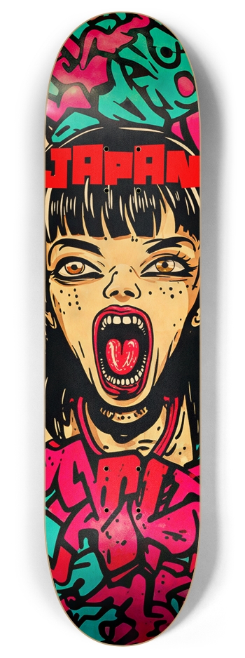 JAPAN X SHAWTY SCREAMER DECK 01 ALL NATURAL 8 Inch Skateboard Deck