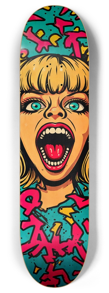 JAPAN X TOTALLY TAYLOR SCREAMER DECK 01 ALL NATURAL 8 Inch Skateboard Deck