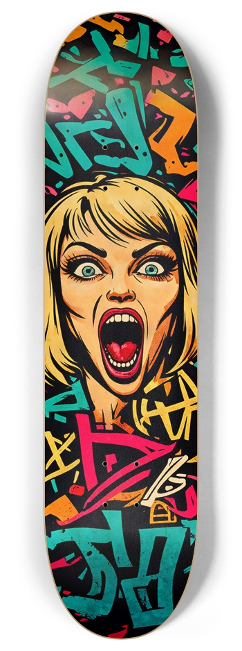 JAPAN X TOTALLY TAYLOR SCREAMER DECK 02 ALL NATURAL 8 Inch Skateboard Deck