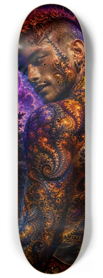 Psychedelic Redhead Fractal Pirate #21 #2