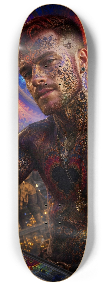 Psychedelic Redhead Fractal Pirate #14 #2
