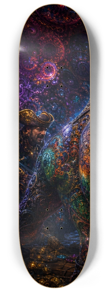 Psychedelic Redhead Fractal Pirate #27 #1