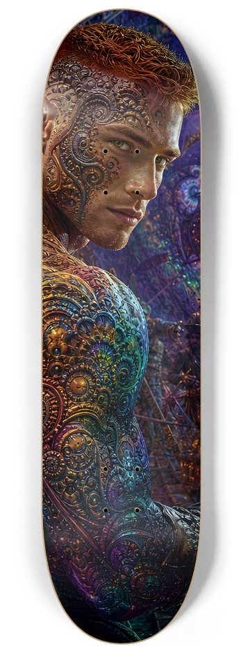 Psychedelic Redhead Fractal Pirate #10 #2