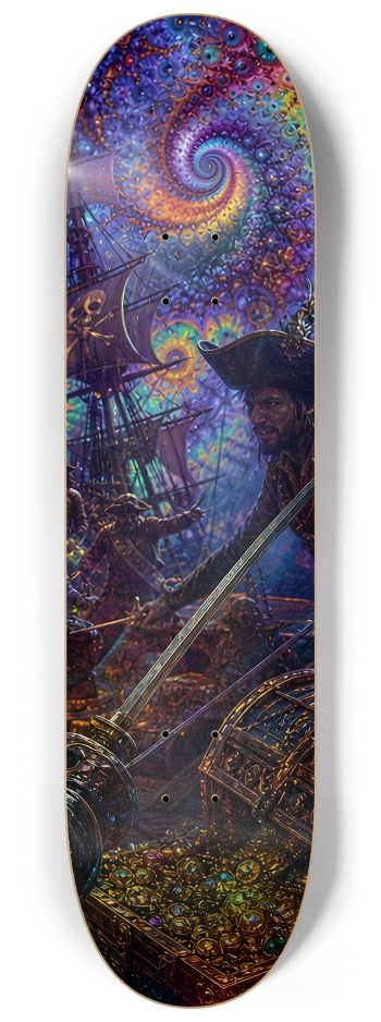 Psychedelic Redhead Fractal Pirate #10 #3