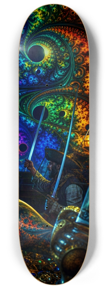 Psychedelic Gay Auburn Fractal Pirate #20 #3