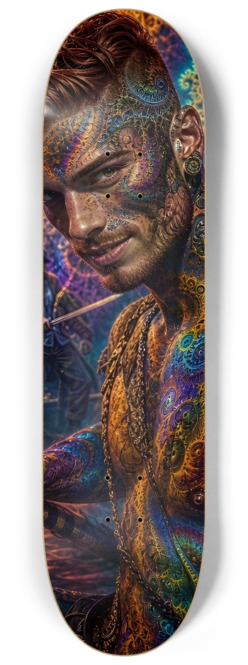 Psychedelic Redhead Fractal Pirate #20 #2