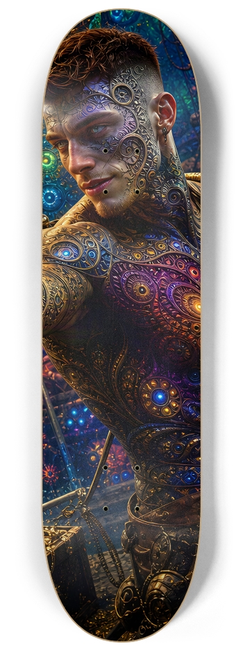 Psychedelic Gay Auburn Fractal Pirate #28 #2