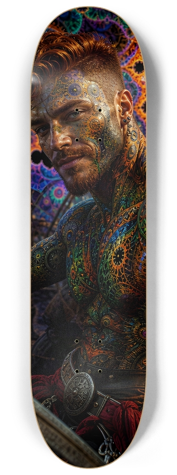 Psychedelic Redhead Fractal Pirate #16 #2