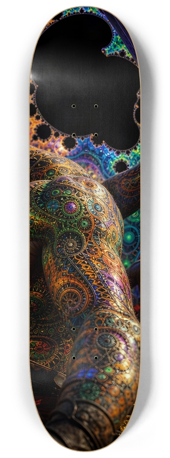 Psychedelic Redhead Fractal Pirate #16 #3