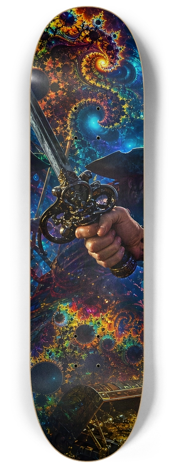 Psychedelic Gay Auburn Fractal Pirate #19 #1