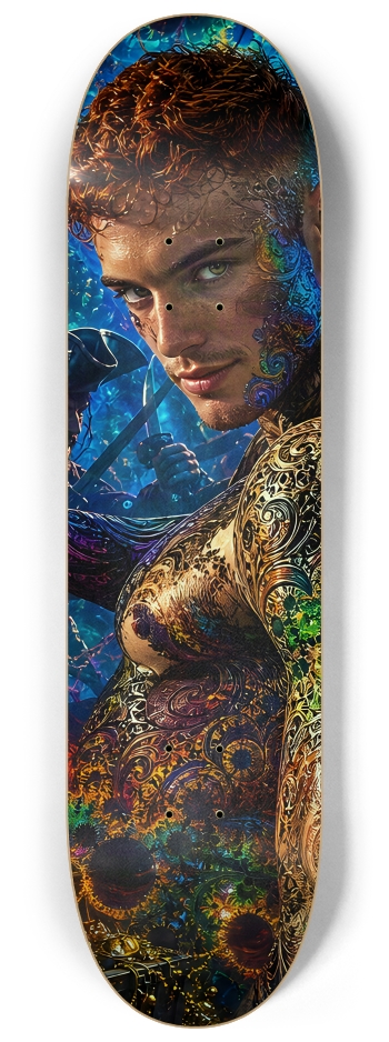 Psychedelic Gay Auburn Fractal Pirate #19 #2