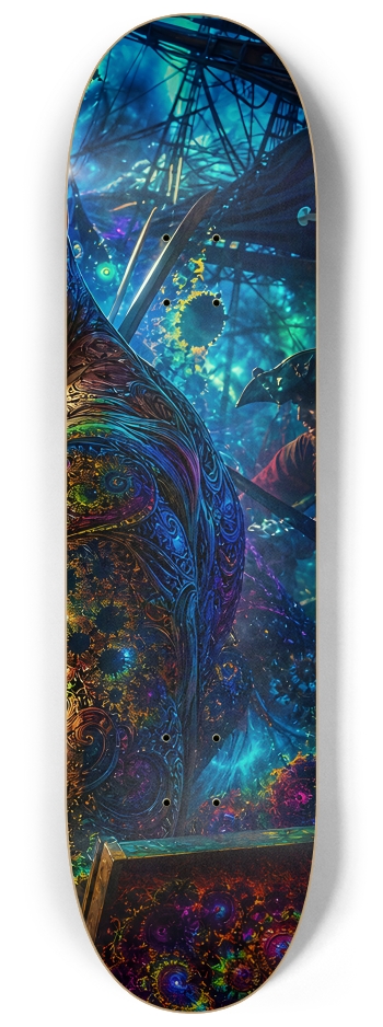 Psychedelic Gay Auburn Fractal Pirate #19 #3