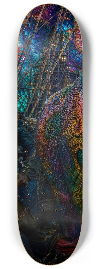 Psychedelic Redhead Fractal Pirate #12 #1
