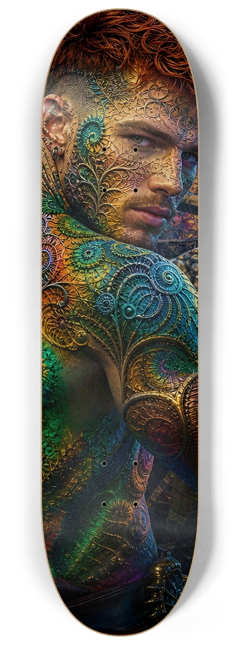 Psychedelic Redhead Fractal Pirate #12 #2
