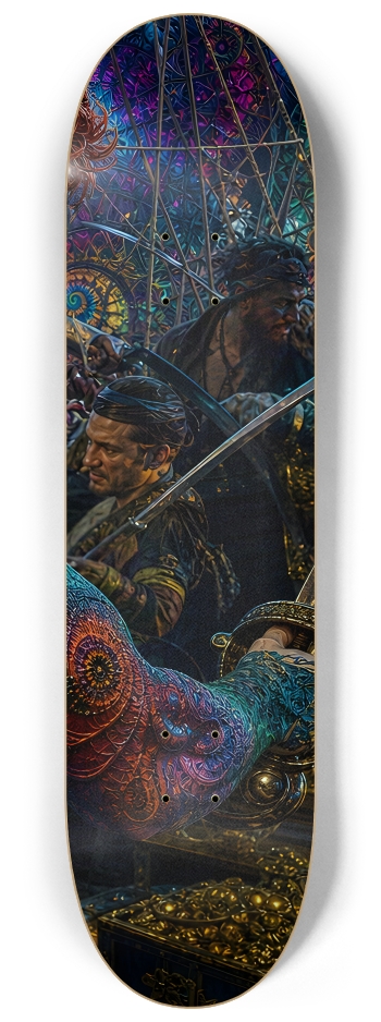 Psychedelic Redhead Fractal Pirate #12 #3