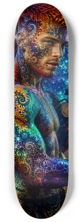Psychedelic Redhead Fractal Pirate #26 #2