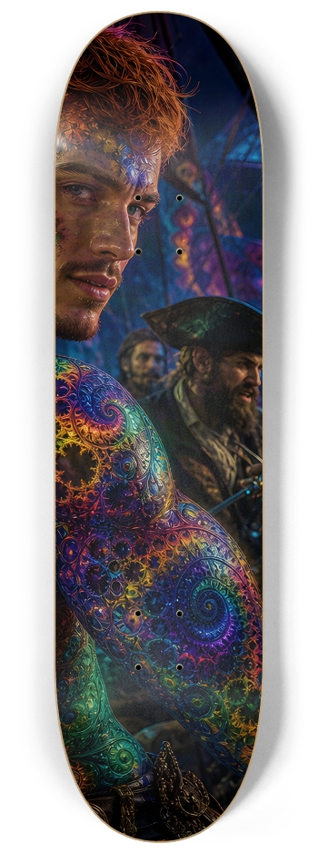 Psychedelic Gay Auburn Fractal Pirate #15 #2