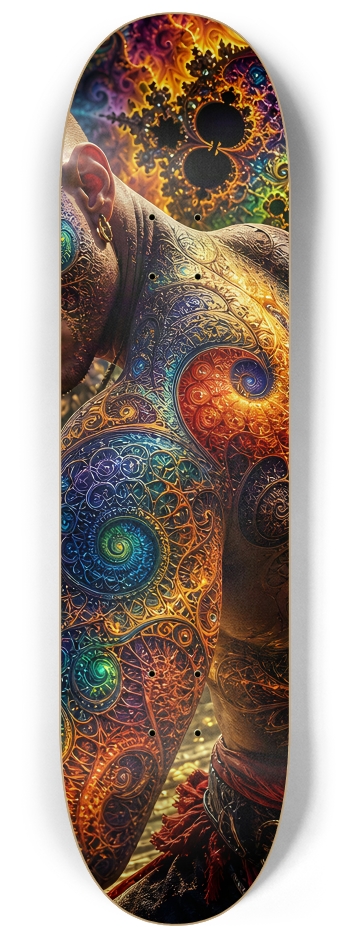 Psychedelic Redhead Fractal Pirate #4 #2