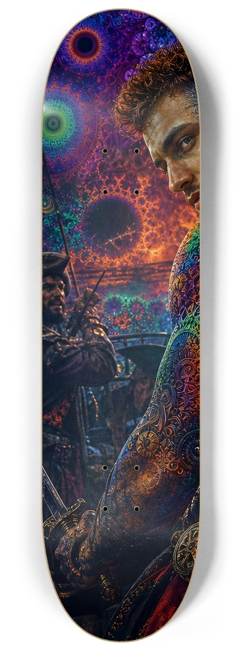 Psychedelic Gay Auburn Fractal Pirate #16 #1