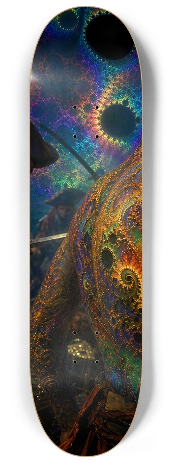 Psychedelic Redhead Fractal Pirate #17 #1