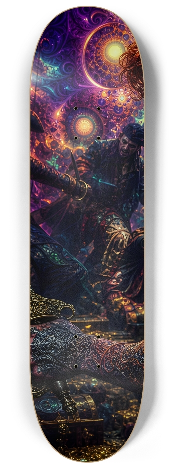 Psychedelic Redhead Fractal Pirate #18 #1