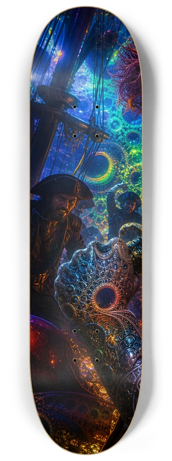 Psychedelic Gay Auburn Fractal Pirate #24 #1