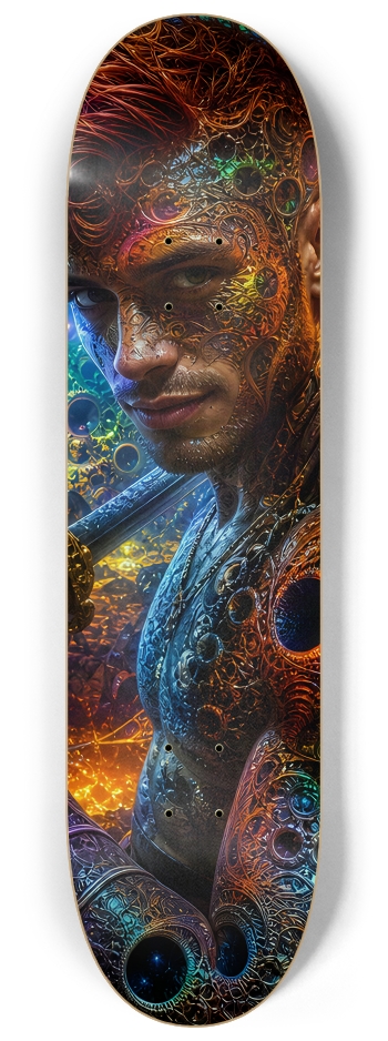 Psychedelic Gay Auburn Fractal Pirate #24 #2