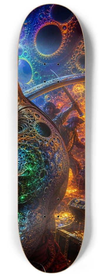 Psychedelic Gay Auburn Fractal Pirate #24 #3