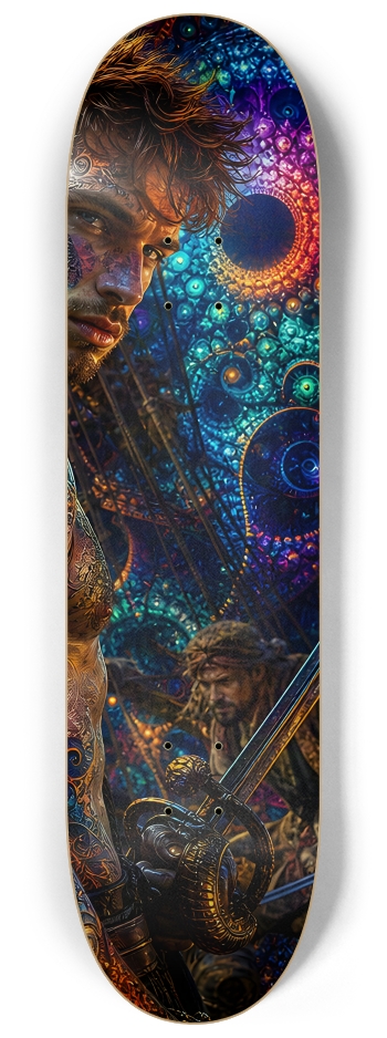 Psychedelic Gay Auburn Fractal Pirate #21 #3