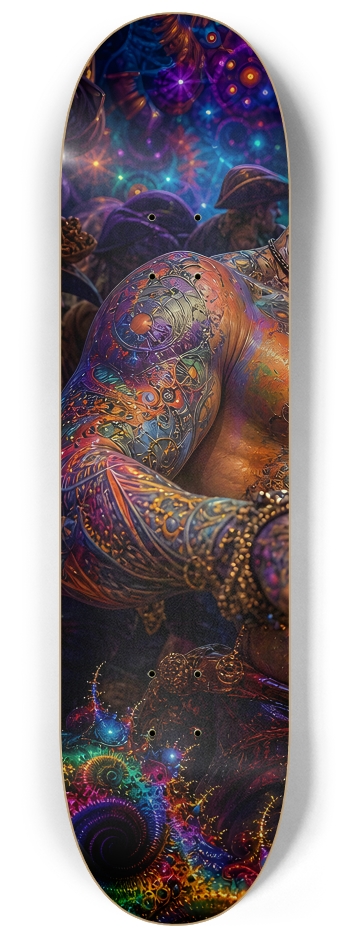 Psychedelic Redhead Fractal Pirate #7 #1