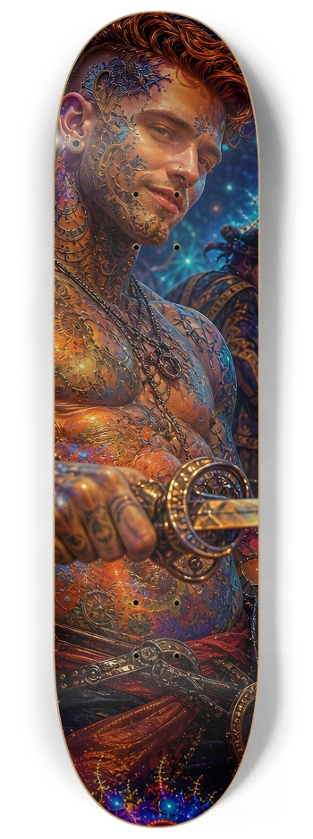 Psychedelic Redhead Fractal Pirate #7 #2