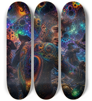 Psychedelic Gay Auburn Fractal Pirate #14