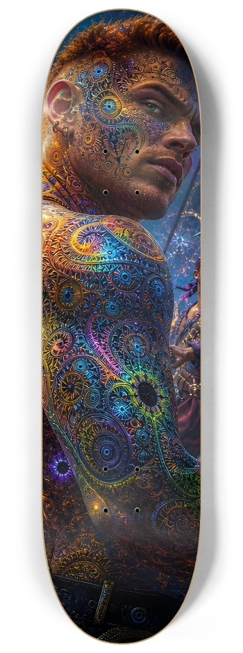 Psychedelic Gay Auburn Fractal Pirate #17 #2