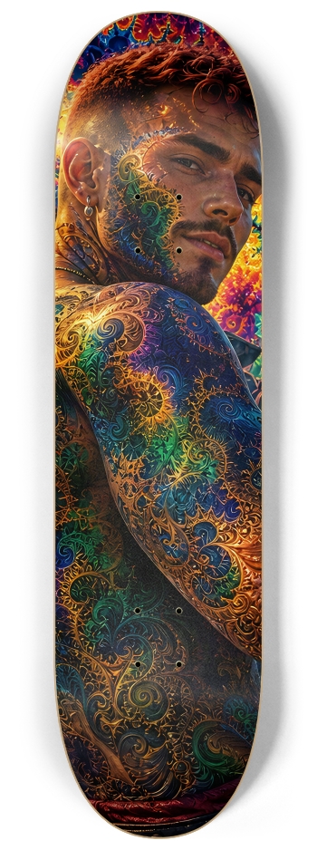 Psychedelic Gay Auburn Fractal Pirate #22 #2