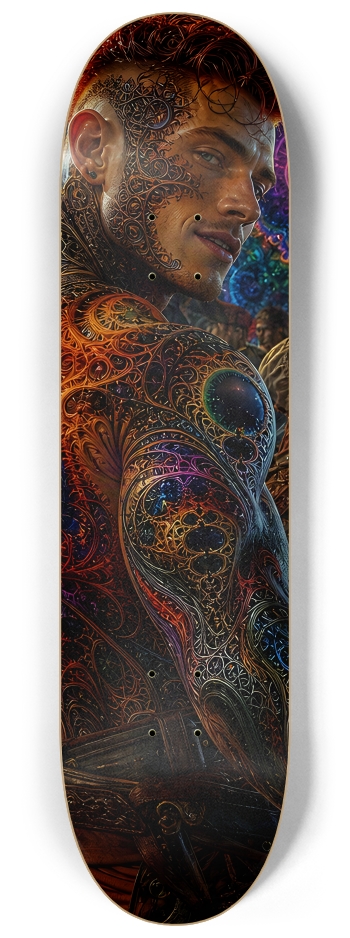 Psychedelic Redhead Fractal Pirate #30 #2