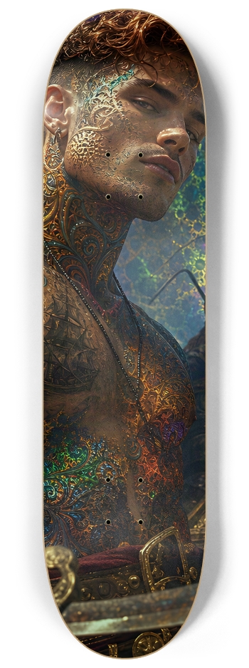 Psychedelic Gay Auburn Fractal Pirate #27 #2