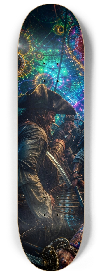 Psychedelic Redhead Fractal Pirate #2 #1