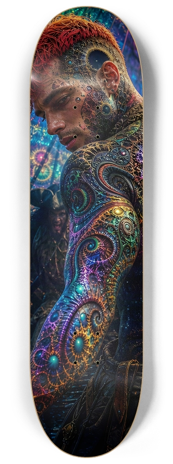 Psychedelic Redhead Fractal Pirate #2 #2