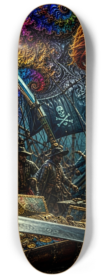 Psychedelic Gay Auburn Fractal Pirate #25 #1