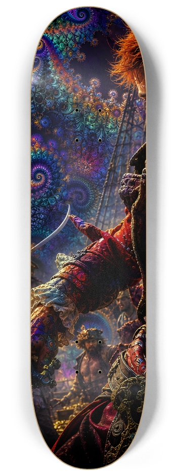 Psychedelic Redhead Fractal Pirate #23 #1