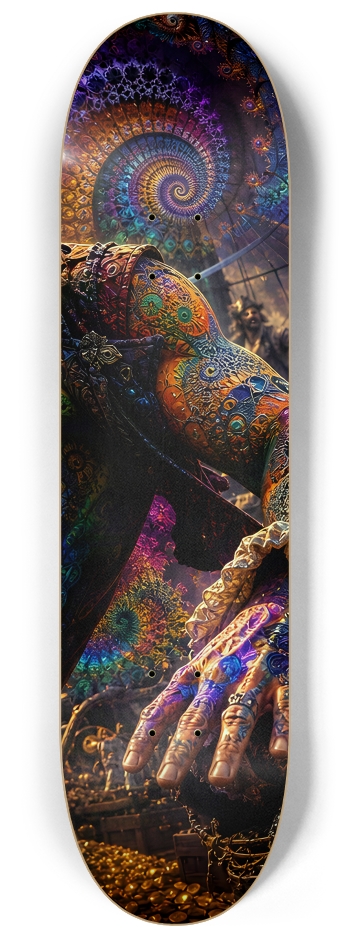 Psychedelic Redhead Fractal Pirate #23 #3
