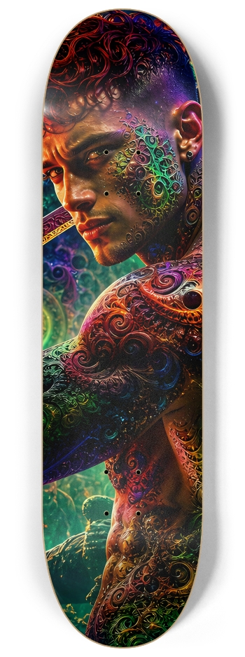 Psychedelic Gay Auburn Fractal Pirate #30 #2