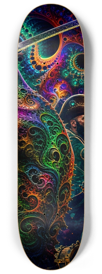 Psychedelic Gay Auburn Fractal Pirate #30 #3