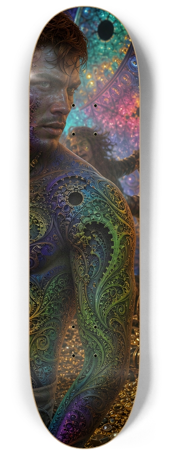 Psychedelic Gay Auburn Fractal Pirate #29 #3